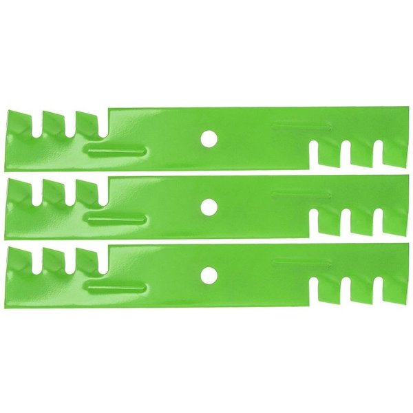 Aftermarket Mulching Lawn Mower Blade Set Fits Husqvarna Fits Exmark, 3PK C-BLD-0029-810